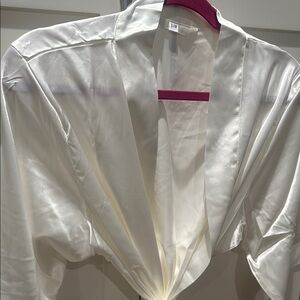 Elegant Satin Robe - great for brides!